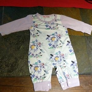 Silk baby onsie